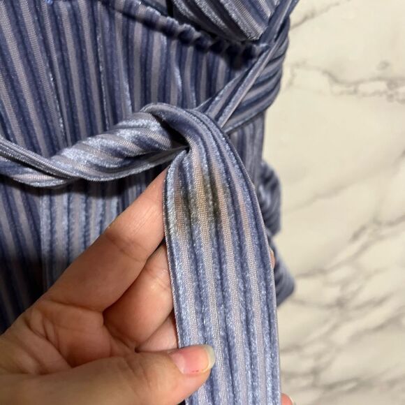 MISA EVE DRESS BLUE - Picture 6 of 10